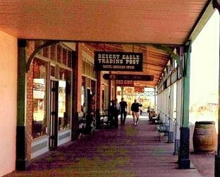 Boardwalk in Tombstone Arizona