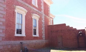 Tombstone Courthouse Gallows Wall