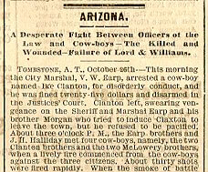 Wild west shootout makes news reports