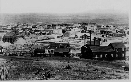 Tombstone in 1881