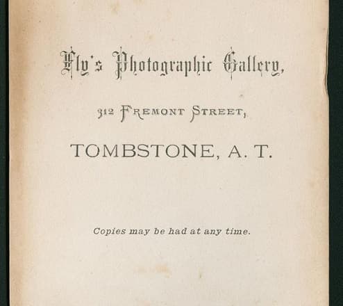 C.S. Fly Cabinet Card